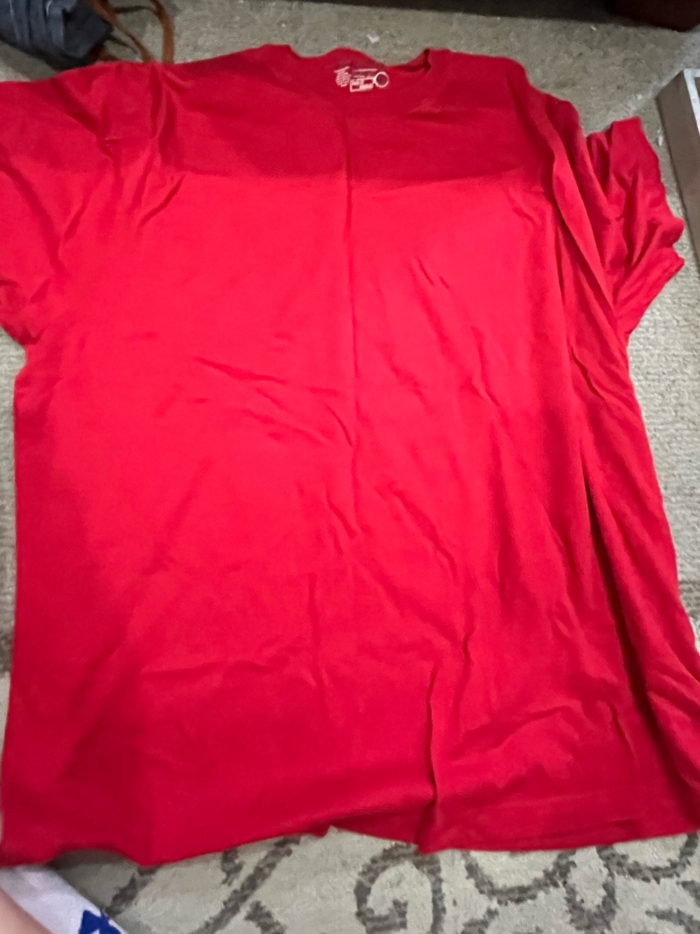 St John’s bayMen's Red Crew Neck T-Shirt